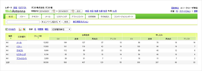 Lʑc[uEFuAei(WebAntenna)v̎g₷Ǘ