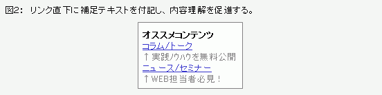 図2:補足テキストの追加