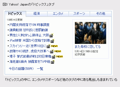 Yahoo Japan!の例